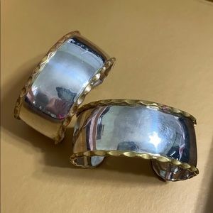 🖤Twin cuff💕Sterling silver bracelets UNISEX